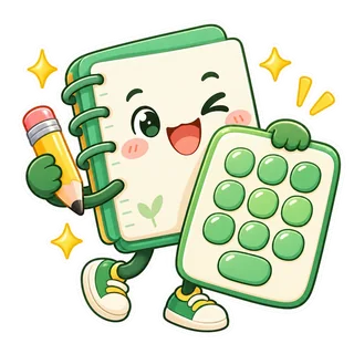 可爱的学号登记贴纸